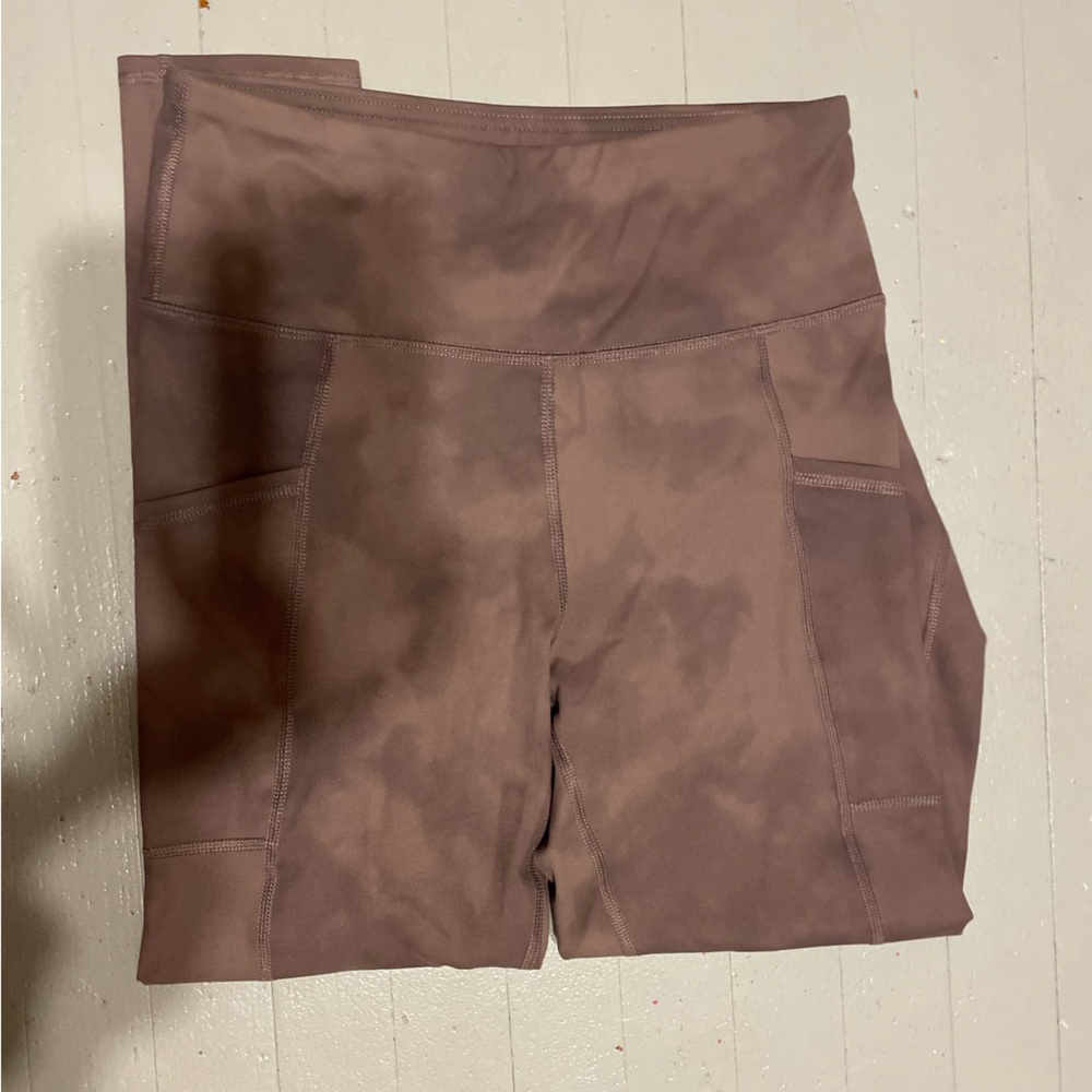 Dark purple leggings